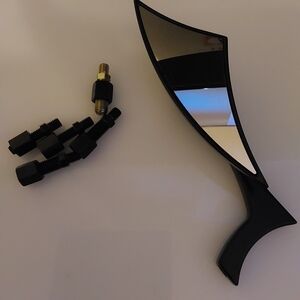 Left Motorcycle Handlebar Mirror For Harley Spoter (44)